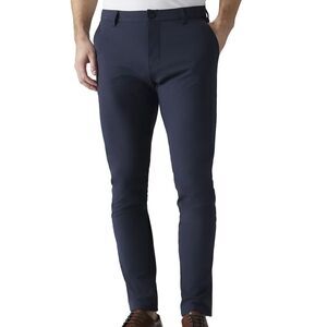 Rhone Men's Dark Navy Slim Commuter Pants, 32 W 33 L